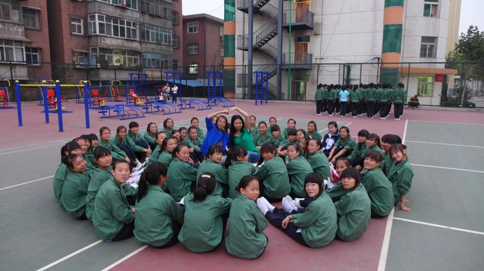 幸福就在身后 现代服务系 晋城技师学院