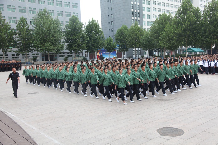 晋城技师学院2018级新生军训总结大会圆满闭幕