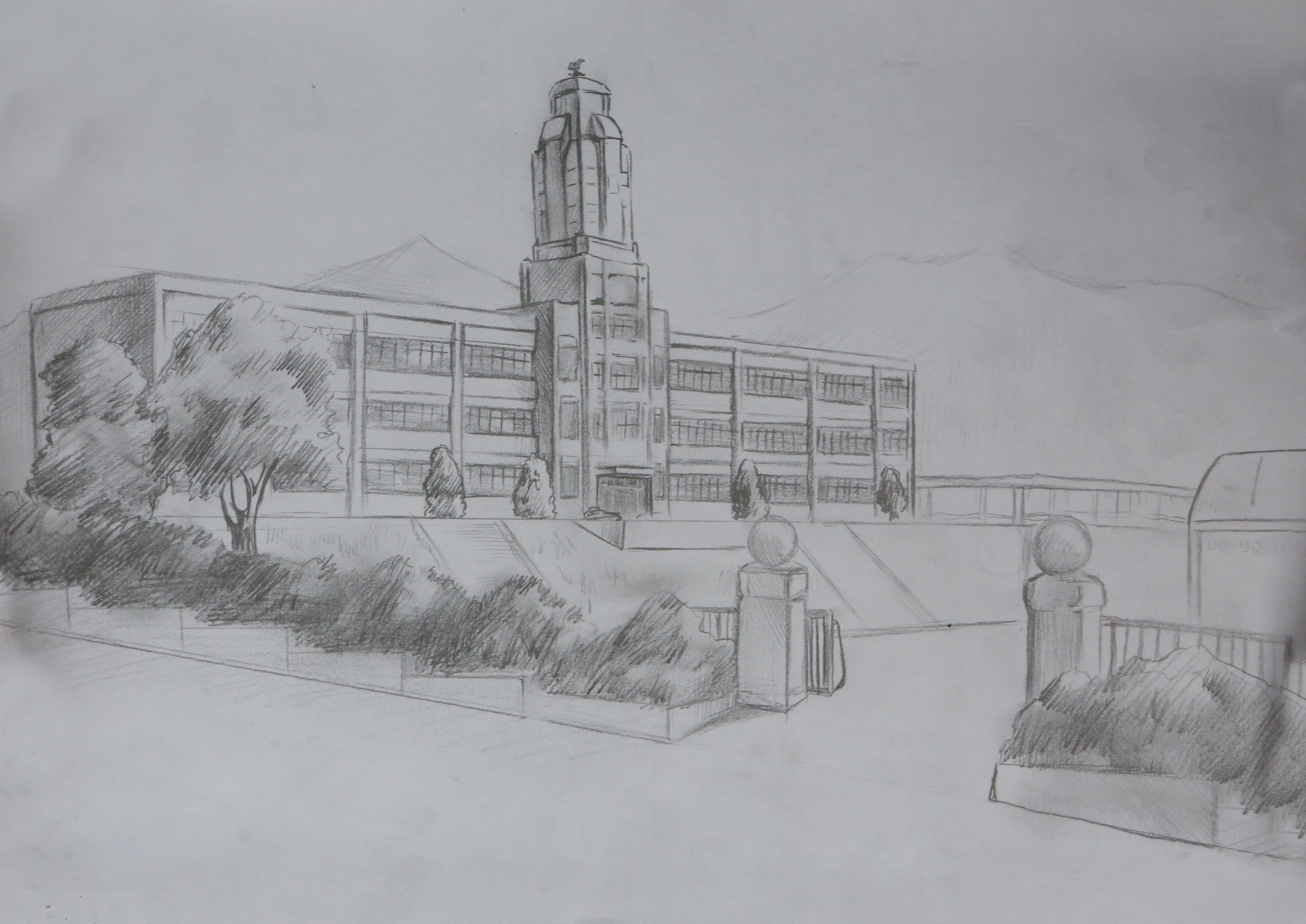 美丽校园我的家新生系列大赛优秀作品一