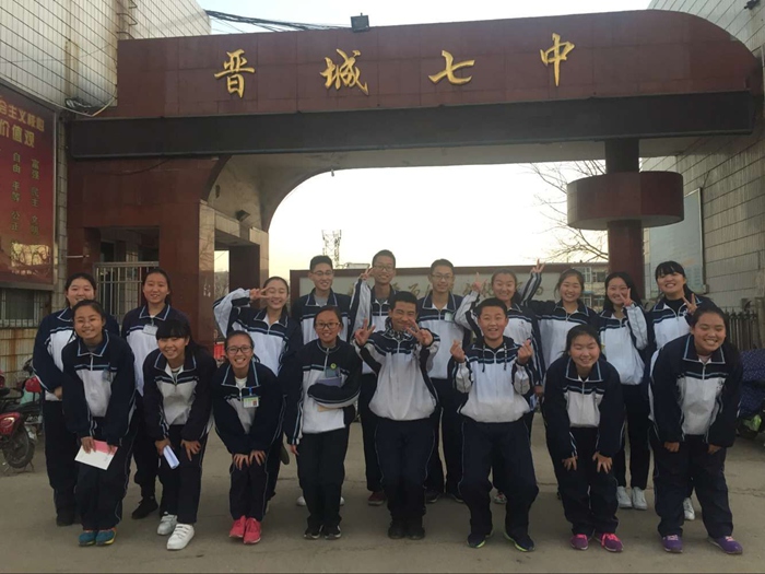 播撒道德的种子 收获青春的希望——我院学生道德宣讲员赴晋城七中